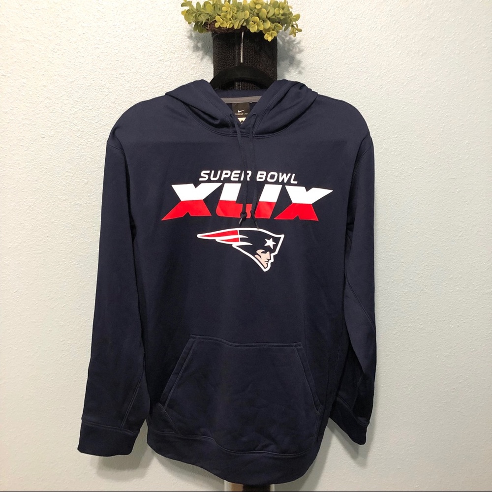 Nike Therma Fit Patriots Hoodie